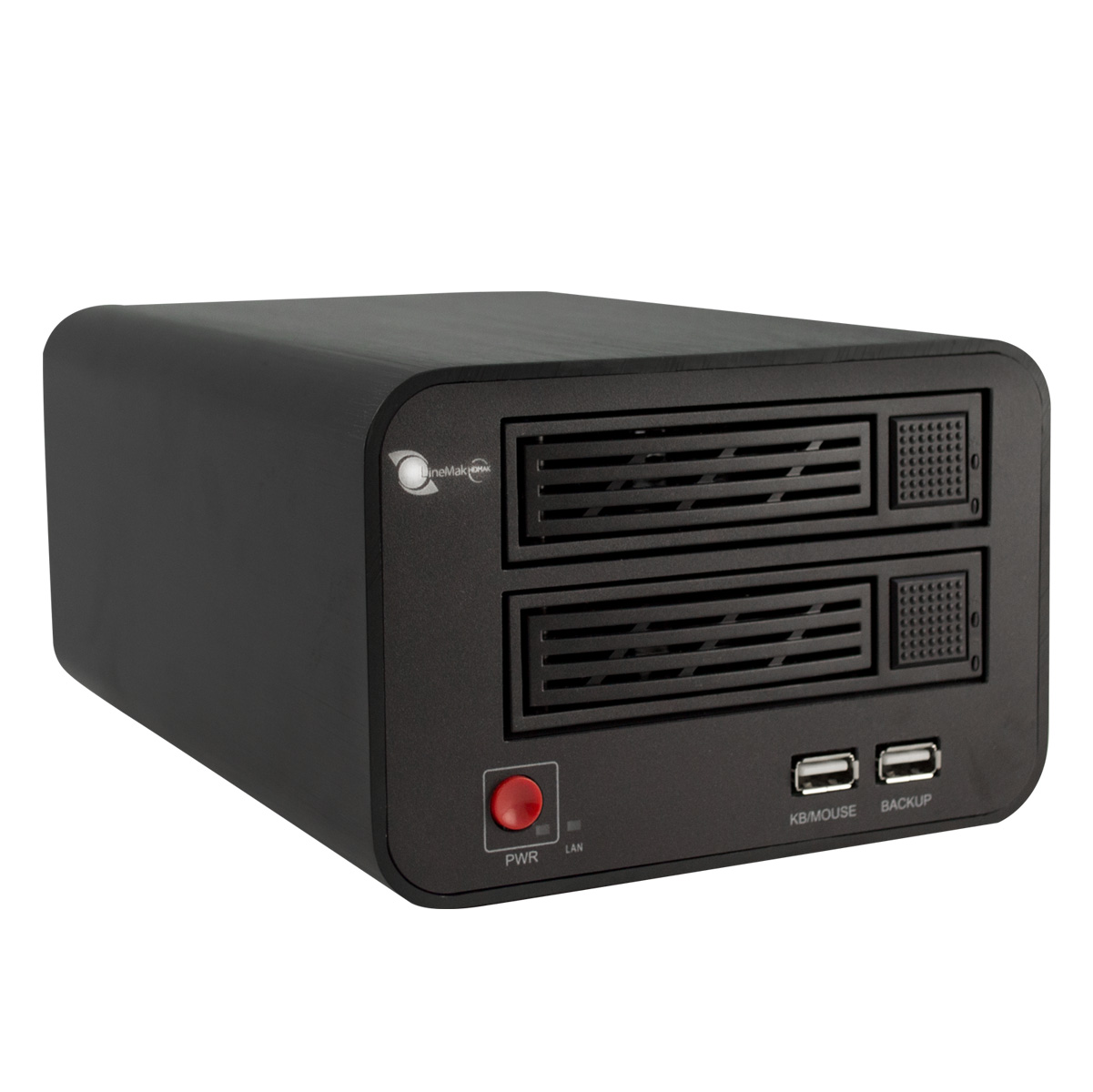 LineMak HD-MAK, 4Ch NVR, H264/G711A, VGA/HDMI outputs, PoE, ONVIF